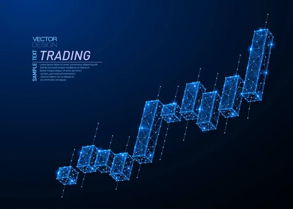 Japon şamdanlar, soyut poligonal hafif tasarım.