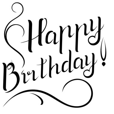 yazıt mutlu yıllar ve dekoratif unsurlar