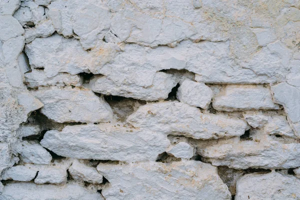 Bir Doku Arka Plan Beyaz Tuğla Duvar — Stok fotoğraf