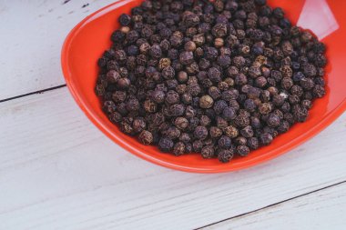 Biber Baharatı, yakın çekim.