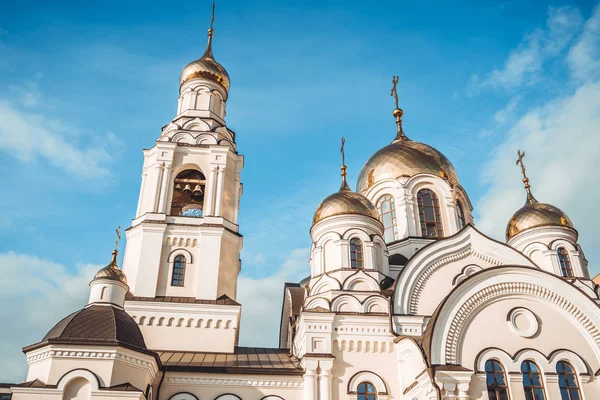 Church Christian Church Monument Russian Spiritual Religious Architectural Tradition Orthodoxy — Stock Photo, Image