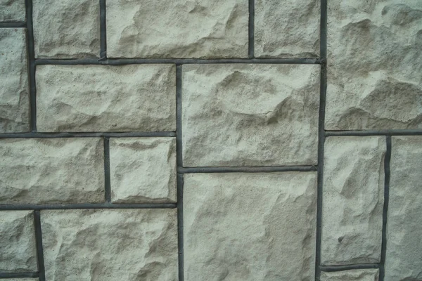 Basit Kaya Blokları Arka Plan Duvar Tasarımında Dokulu Düzensiz Gri — Stok fotoğraf