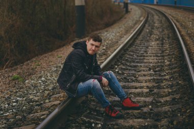 Trabzanda son moda genç adam