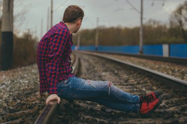 Trabzanda son moda genç adam