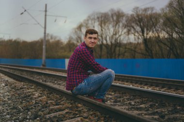 Trabzanda son moda genç adam