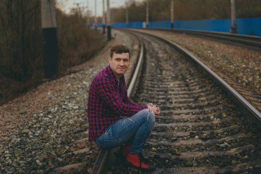 Trabzanda son moda genç adam