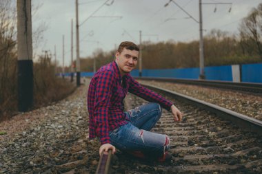 Trabzanda son moda genç adam