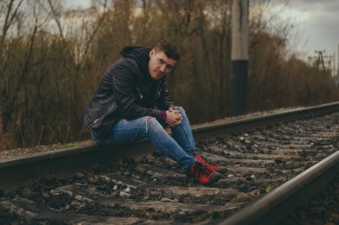 Trabzanda son moda genç adam