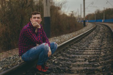 Trabzanda son moda genç adam