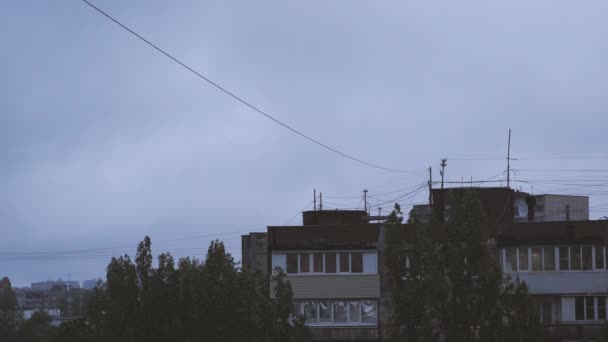 Barrio Residencial Desarrollo Viviendas Urbanas — Vídeos de Stock