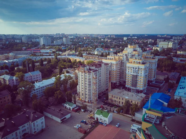 Panele budynków w Rosji, domy architektury sowieckiej — Zdjęcie stockowe
