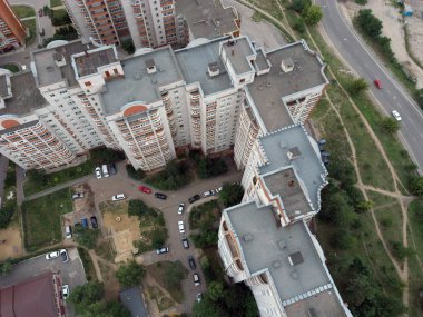 Rusya'da paneller binalar, Sovyet mimarisi evler. kentsel mimari