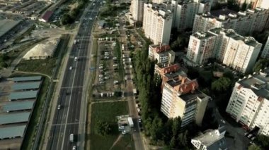 Rusya'da paneller binalar, Sovyet mimarisi evler. kentsel mimari