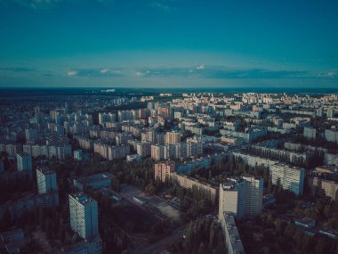 Rusya'da paneller binalar, Sovyet mimarisi evler. kentsel mimari