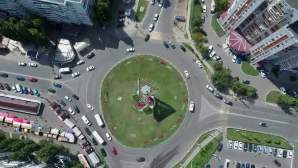 Vue saisissante de la ville avec ses maisons