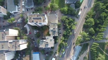 Sovyet mimarisi. Apartman binaları. Sovyet mimari tarzı. Konut binaları. Sovyet çok katlı apartmanlar inşa etti. Eski yerleşim yeri