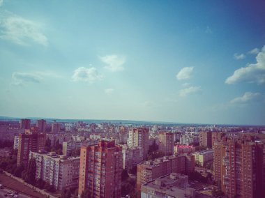 Rusya'da paneller binalar, Sovyet mimarisi evler. kentsel mimari