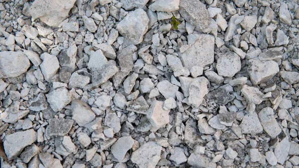A textura do giz. Mineração de giz. Pedreira de calcário. Mineração a céu aberto — Fotografia de Stock