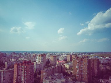 Rusya'da paneller binalar, Sovyet mimarisi evler. kentsel mimari