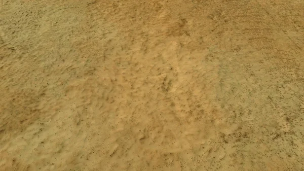 La consistenza della sabbia. modello di sabbia di una spiaggia in estate — Foto Stock