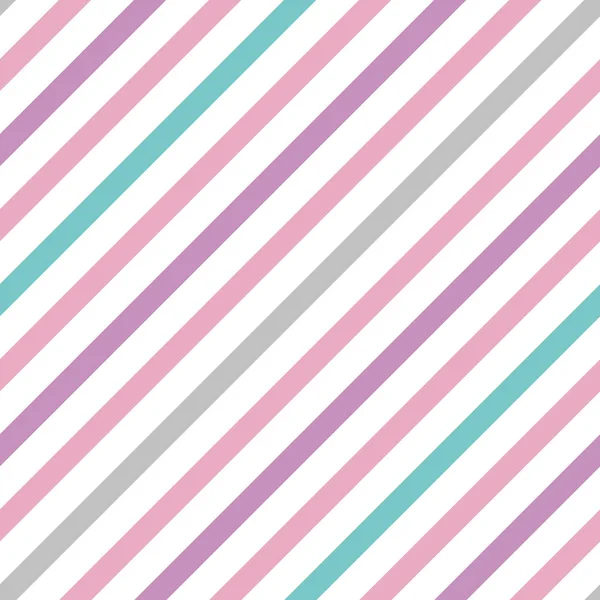 Vector pastel simple seamless pattern with stripes — Stock Vector