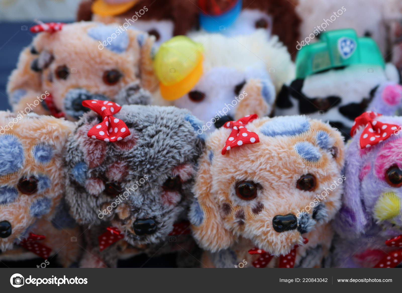 small plush dogs