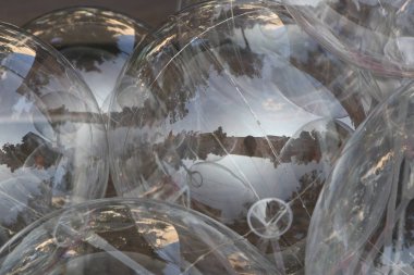 Şeffaf Ulusal teketim yakın çekim.