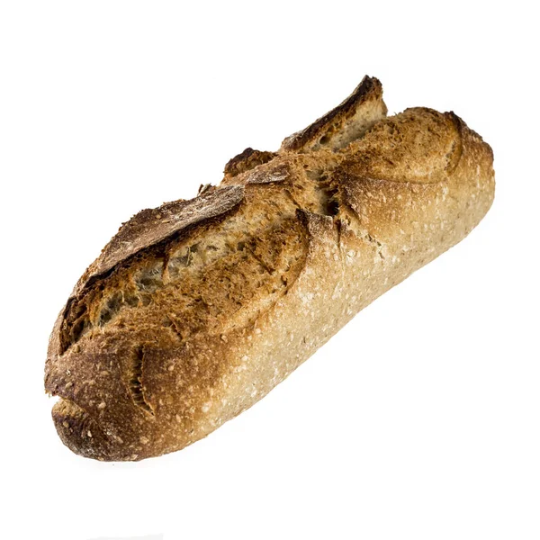 Свежий Хлеб Приготовленный Теста Хлеб Имеет Уши После Забитого Мяча — стоковое фото
