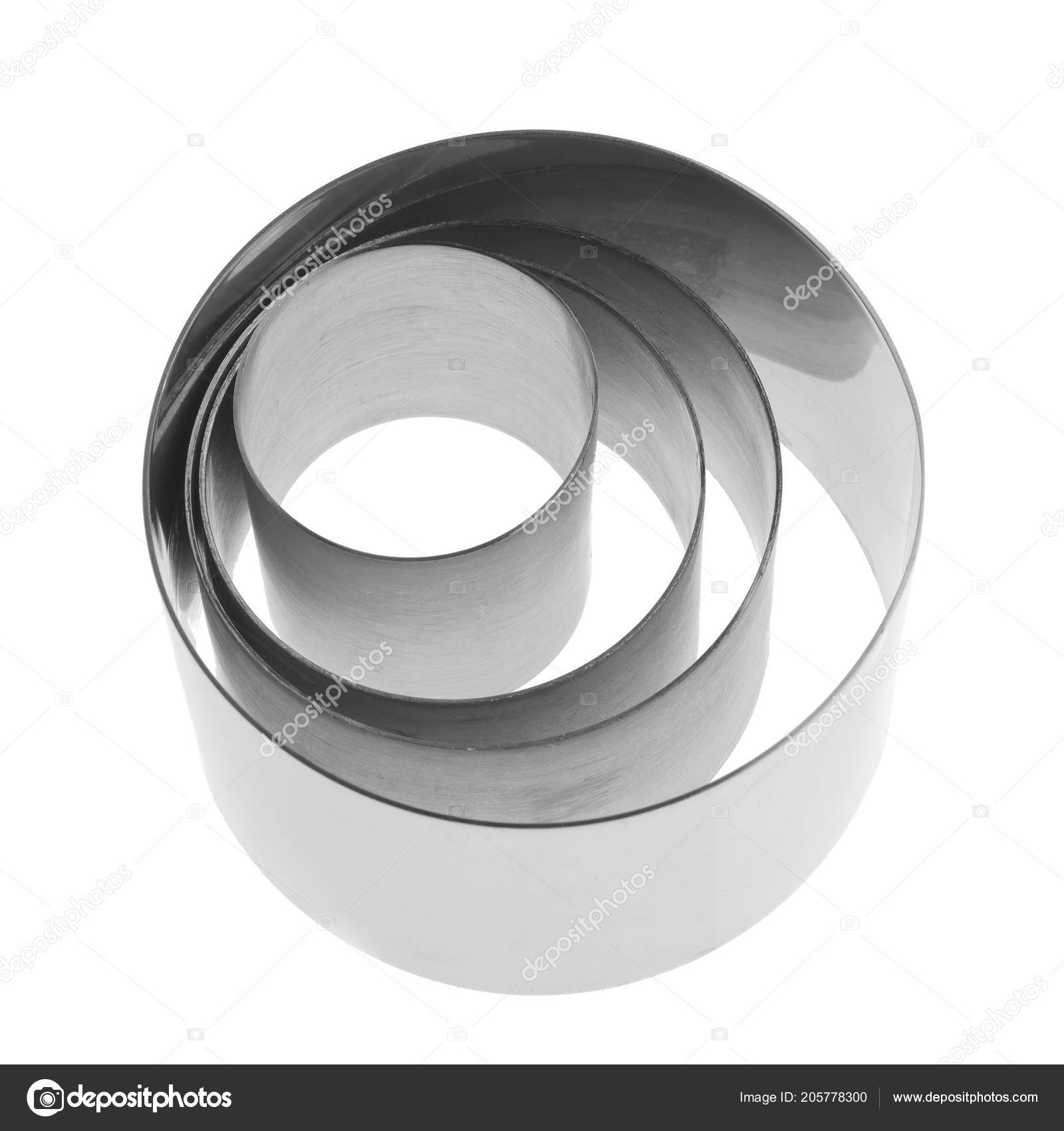 Metallic Cutters Sugarcraft Cake Decorating Pastry Stock Photo