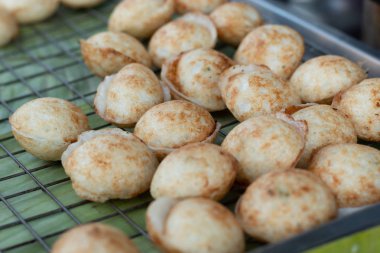 Şeker havan topu. Sabah yemek