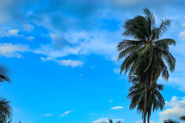 Belleza Del Cielo Con Nubes Sol —  Fotos de Stock