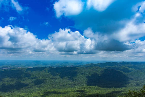 Точки Зору Гори Місто Chaiyaphum Pha Sut Перо Din Хін — стокове фото