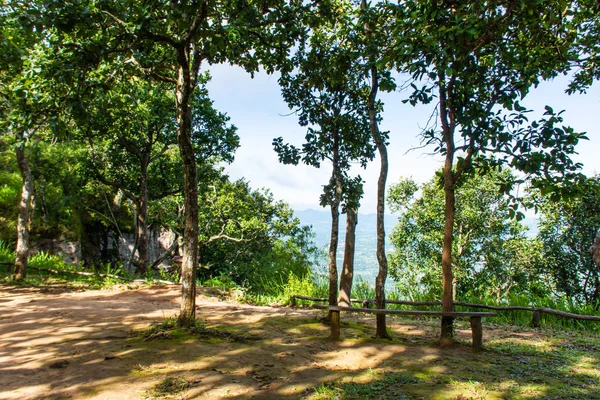 Punt Zetel Verblijf Berg Bij Sai Thong Nationaal Park Thailand — Stockfoto