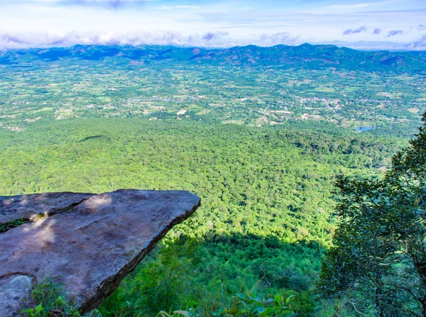 Bakış dağlar ve kasaba Chaiyaphum, Pha Hum Hod Chaiyaphum, Tayland.