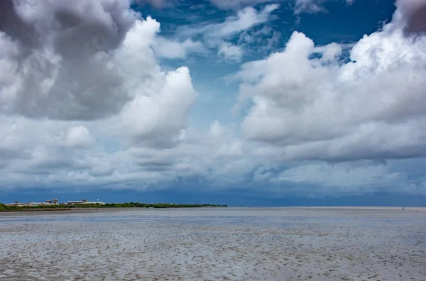 Gökyüzü Bang Denizde Samut Prakan Göster — Stok fotoğraf