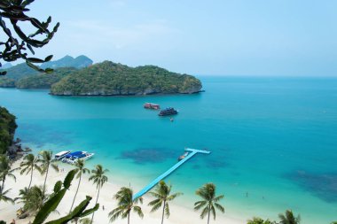 Angthong Islands, Tayland Suratthani güzelliği görmek