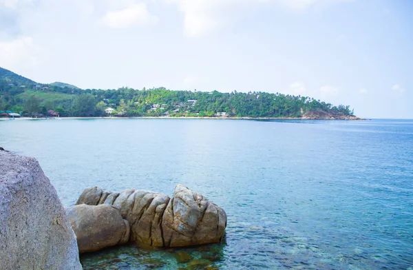 Beach salatası, Koh Phangan güzelliği.