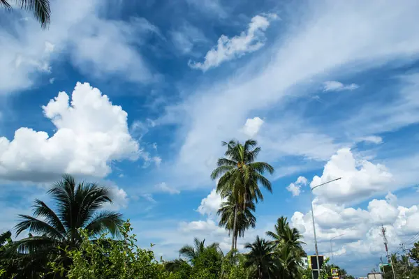 Beautiful Clouds Sun — Stock Photo, Image