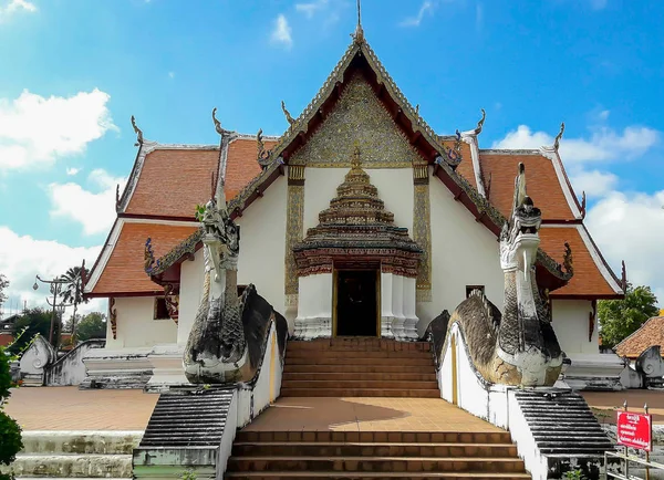 Schoonheid Van Phumin Tempel Oudste Tempel Nan Heeft Een Lange — Stockfoto