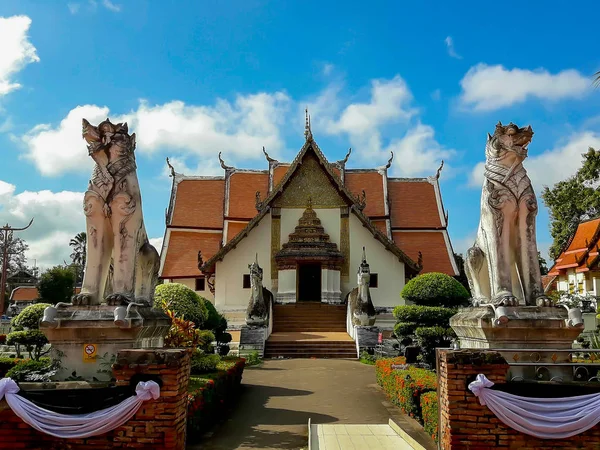 Skönheten Det Sawadeelanna Templet Det Äldsta Templet Nan Och Har — Stockfoto