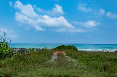 Yaz aylarında deniz.