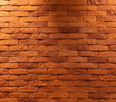 Arka plan olarak tuğla patternused.