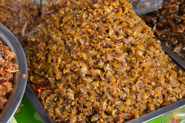 Caracóis Sabores Picantes Processamento Frutos Mar — Fotografia de Stock