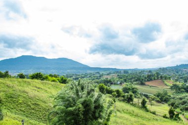 Bakış dağlar ve kasaba Phetchabun Khao Kho, Tayland: Phetchabun.