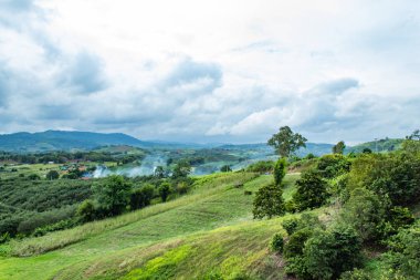 Bakış dağlar ve kasaba Phetchabun Khao Kho, Tayland: Phetchabun.
