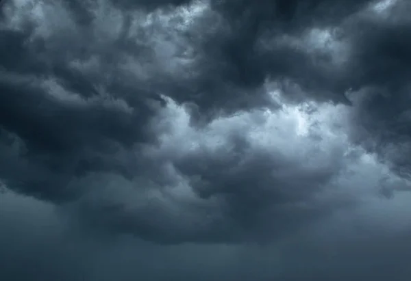Nuvens Negras Chuva Céu — Fotografia de Stock