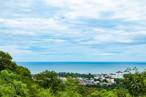 Plaże Gród Sea Hua Hin Tajlandia — Zdjęcie stockowe