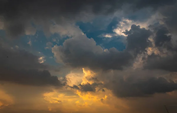 Красота Заката Неба — стоковое фото