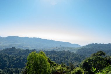 Bakış dağlar ve kasaba Phetchabun Khao Kho Kraliyet Sarayı, Tayland: Phetchabun.