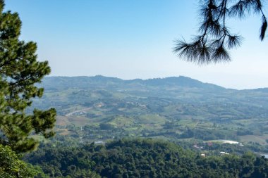 Bakış dağlar ve kasaba Phetchabun Khao Kho Kraliyet Sarayı, Tayland: Phetchabun.